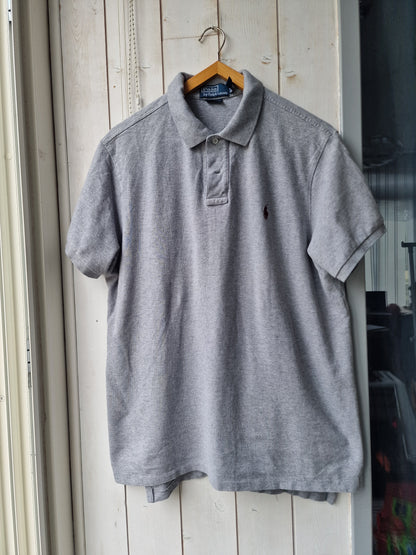 Polo MIXTE gris - XL/42