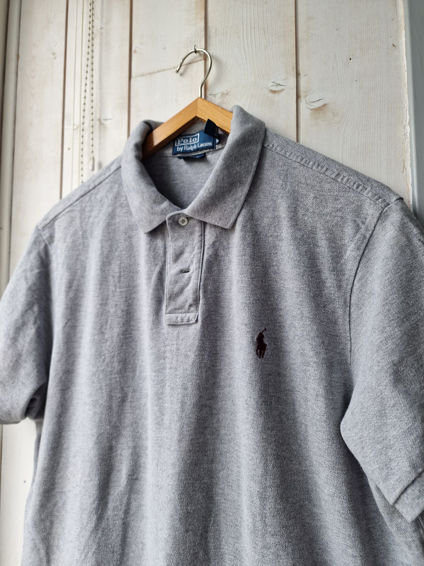 Polo MIXTE gris - XL/42