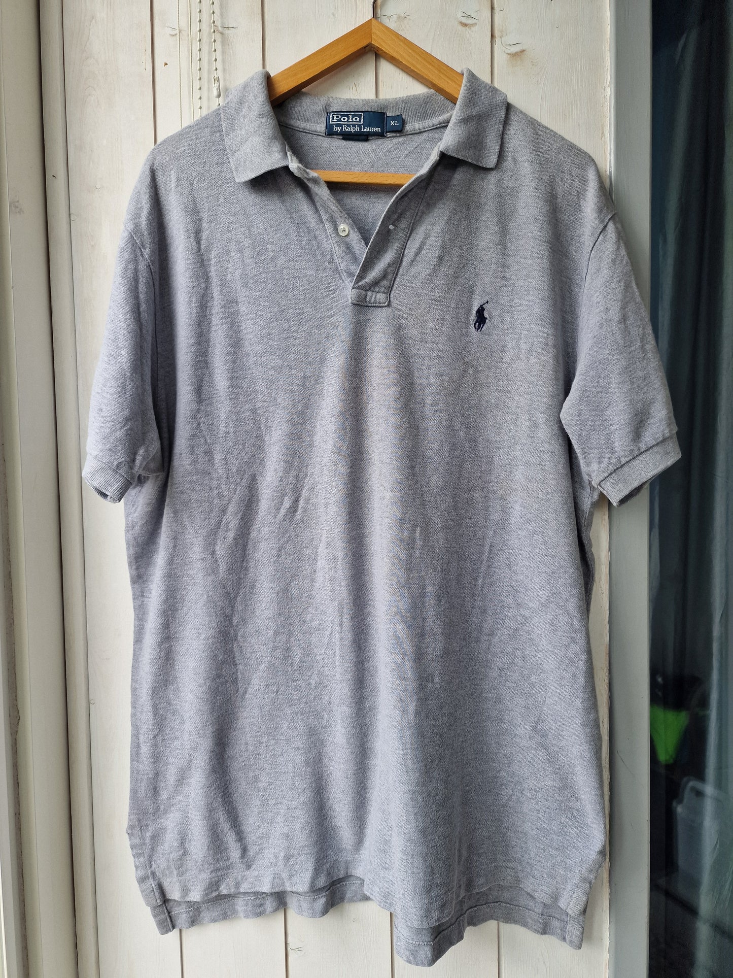 Polo MIXTE gris - XL/42