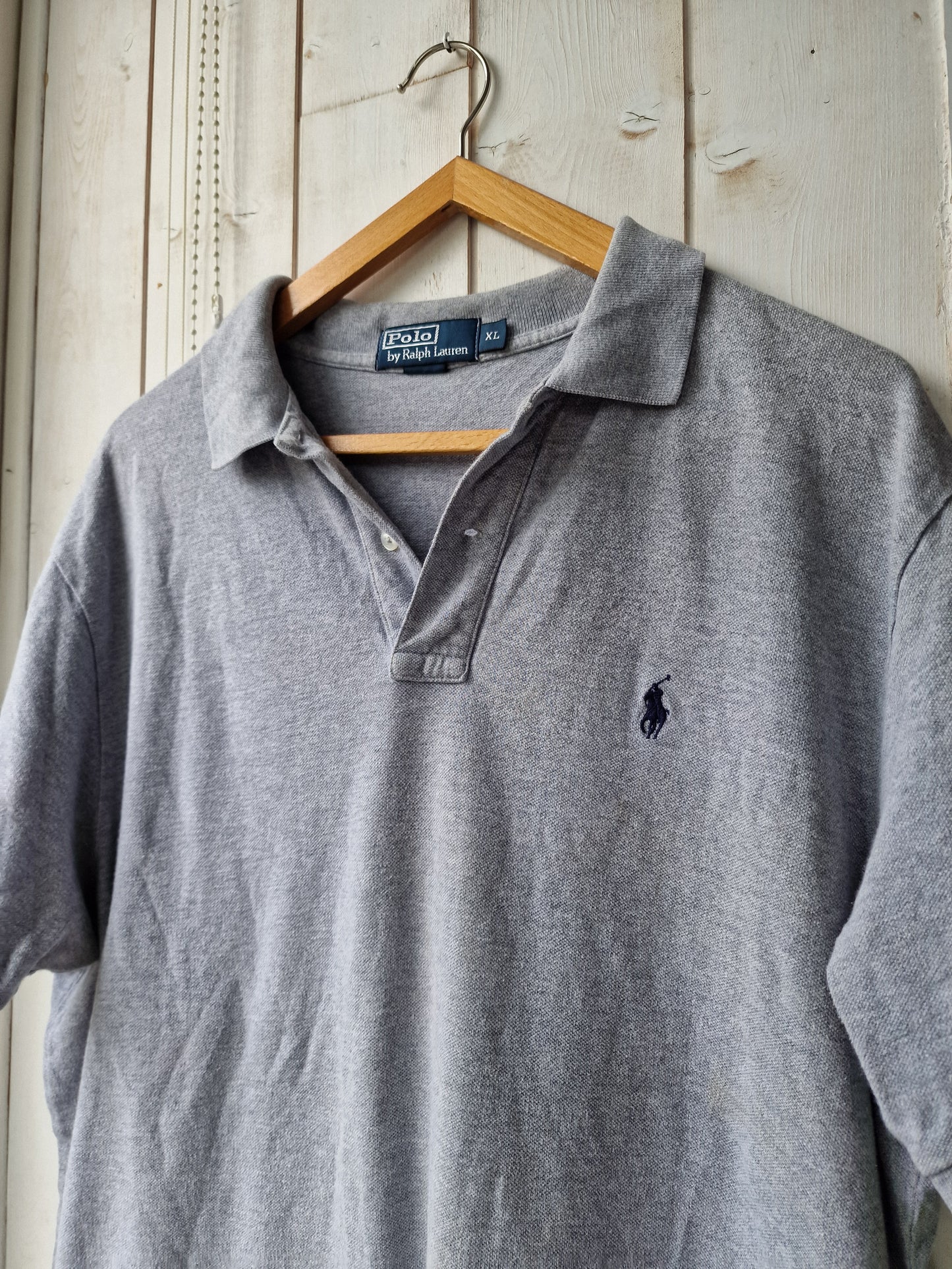 Polo MIXTE gris - XL/42