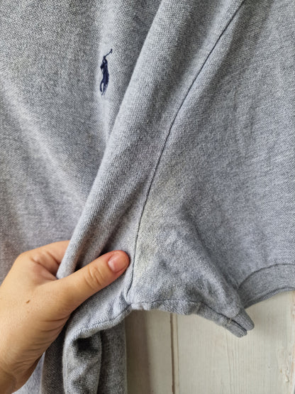 Polo MIXTE gris - XL/42