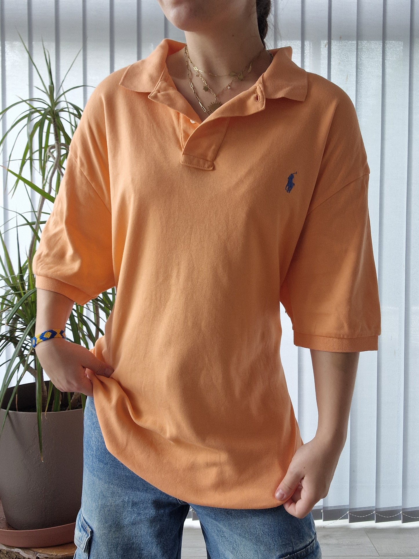 Polo MIXTE orange - XL/42