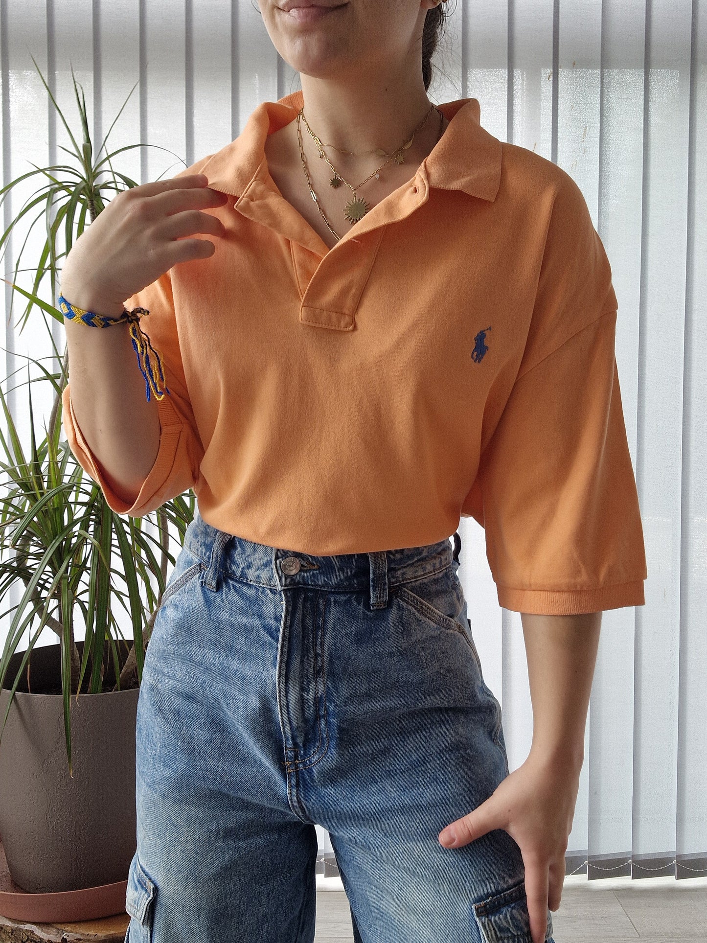 Polo MIXTE orange - XL/42