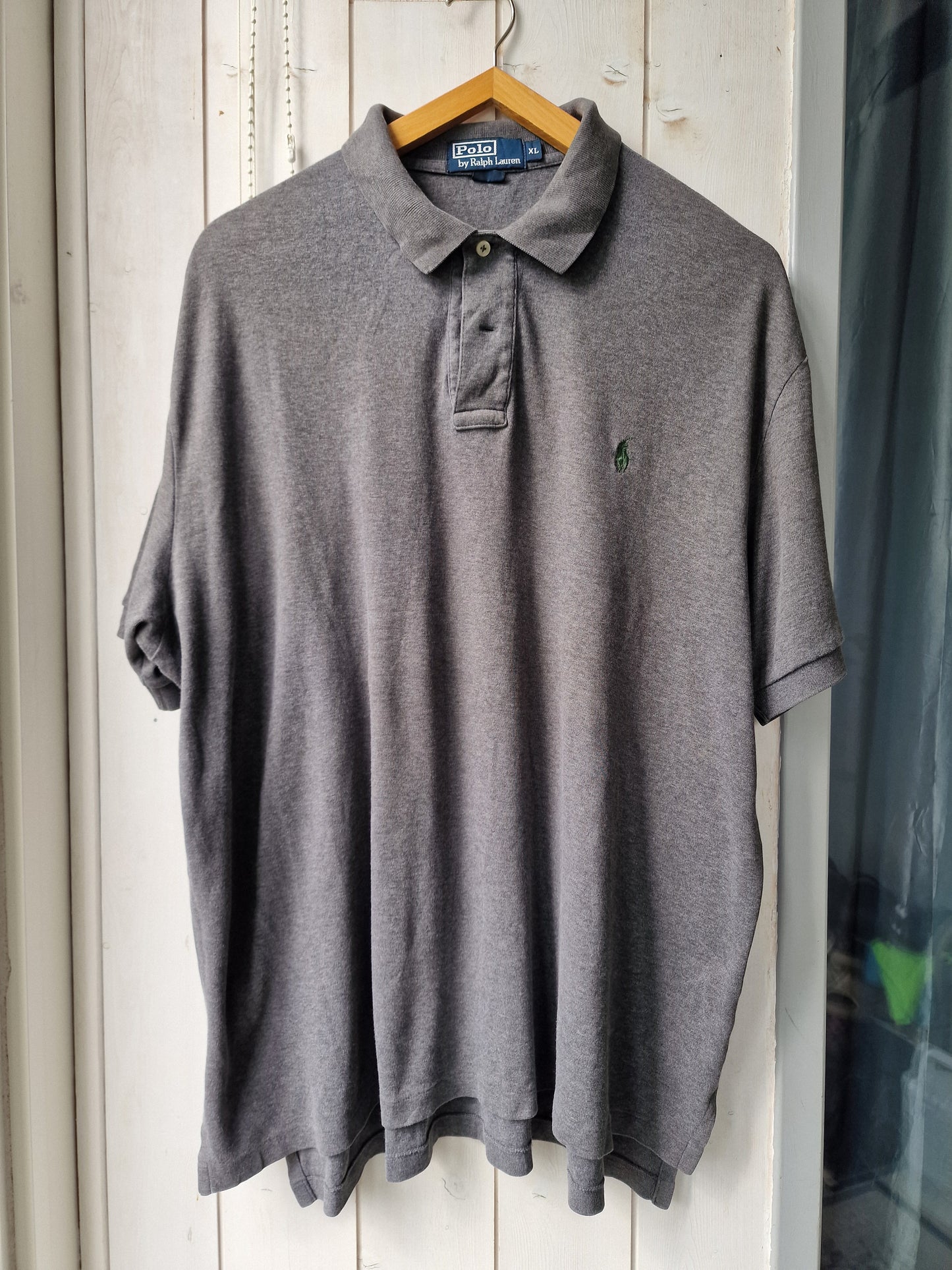 Polo MIXTE gris anthracite - XL/42