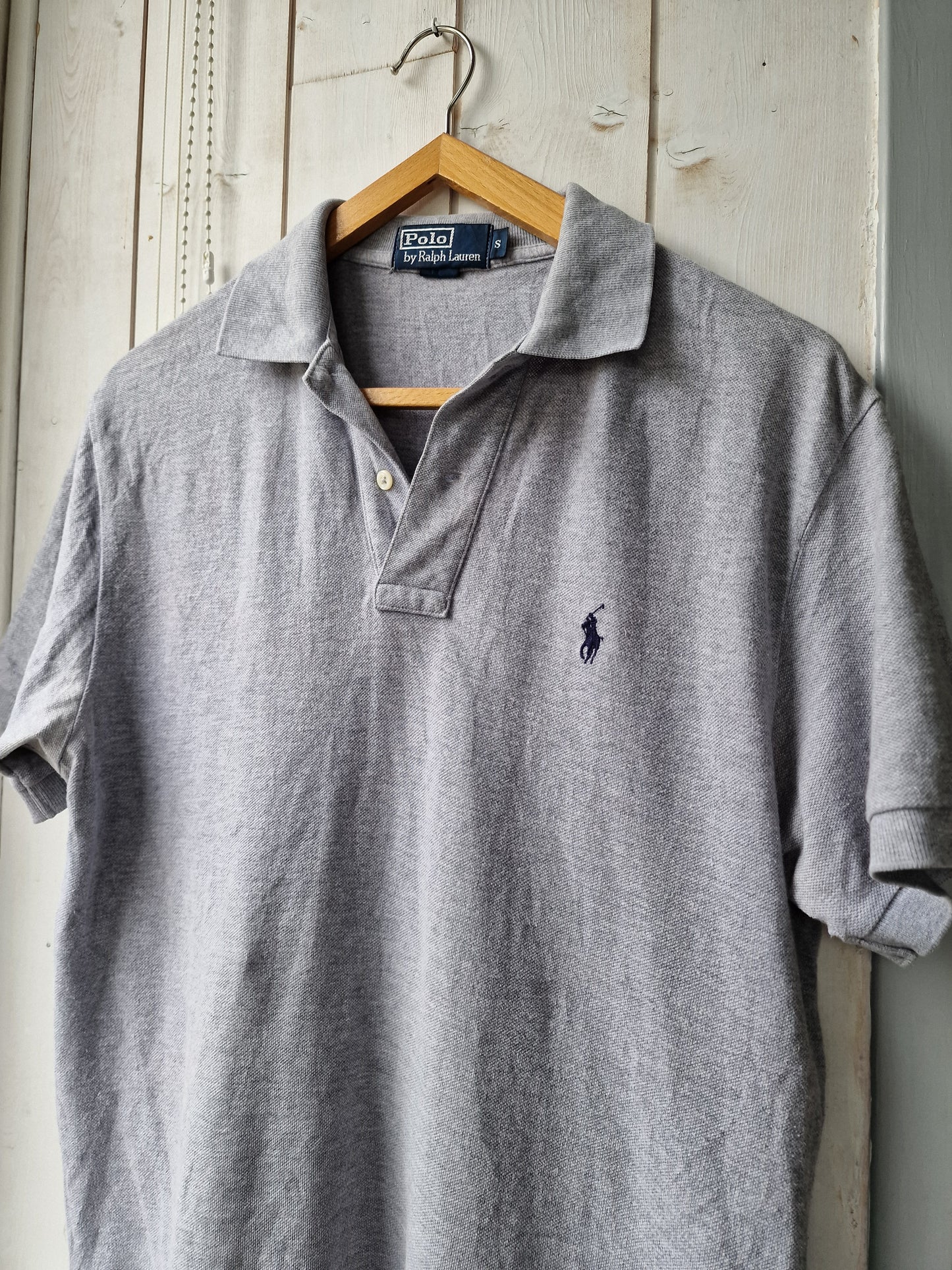 Polo MIXTE gris clair - S/36