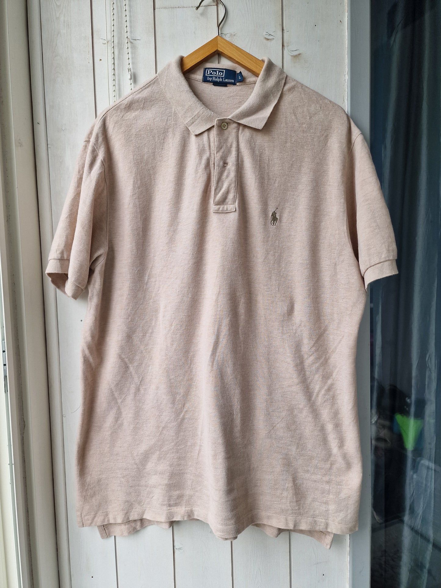 Polo MIXTE beige - L/40