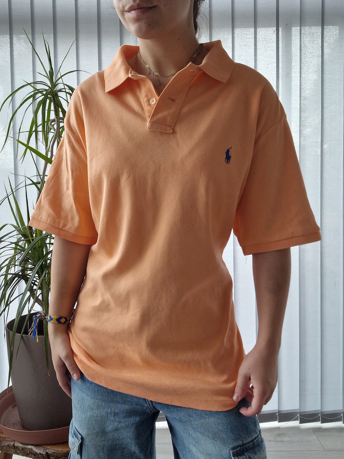 Polo MIXTE orange - L/40