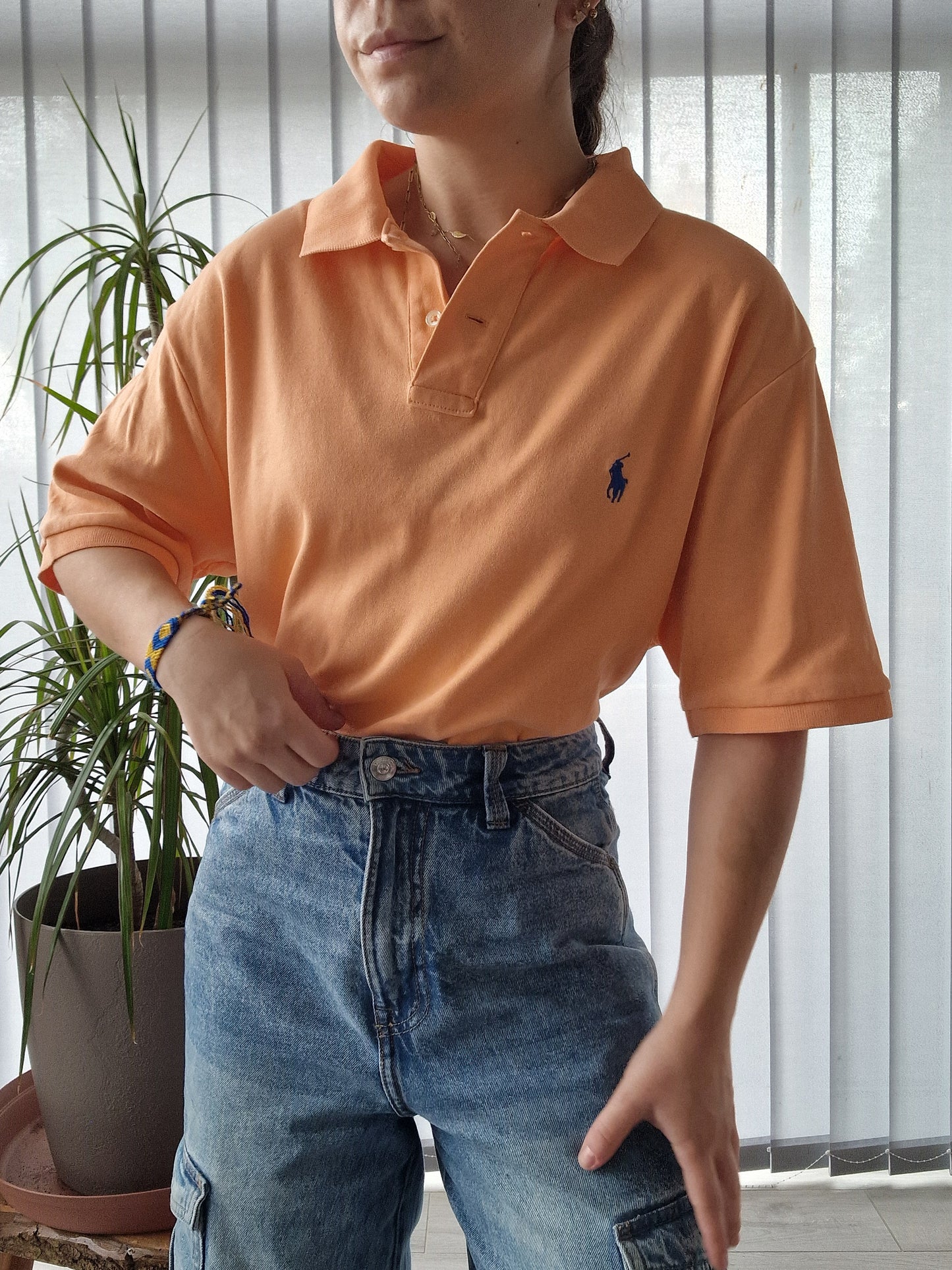 Polo MIXTE orange - L/40