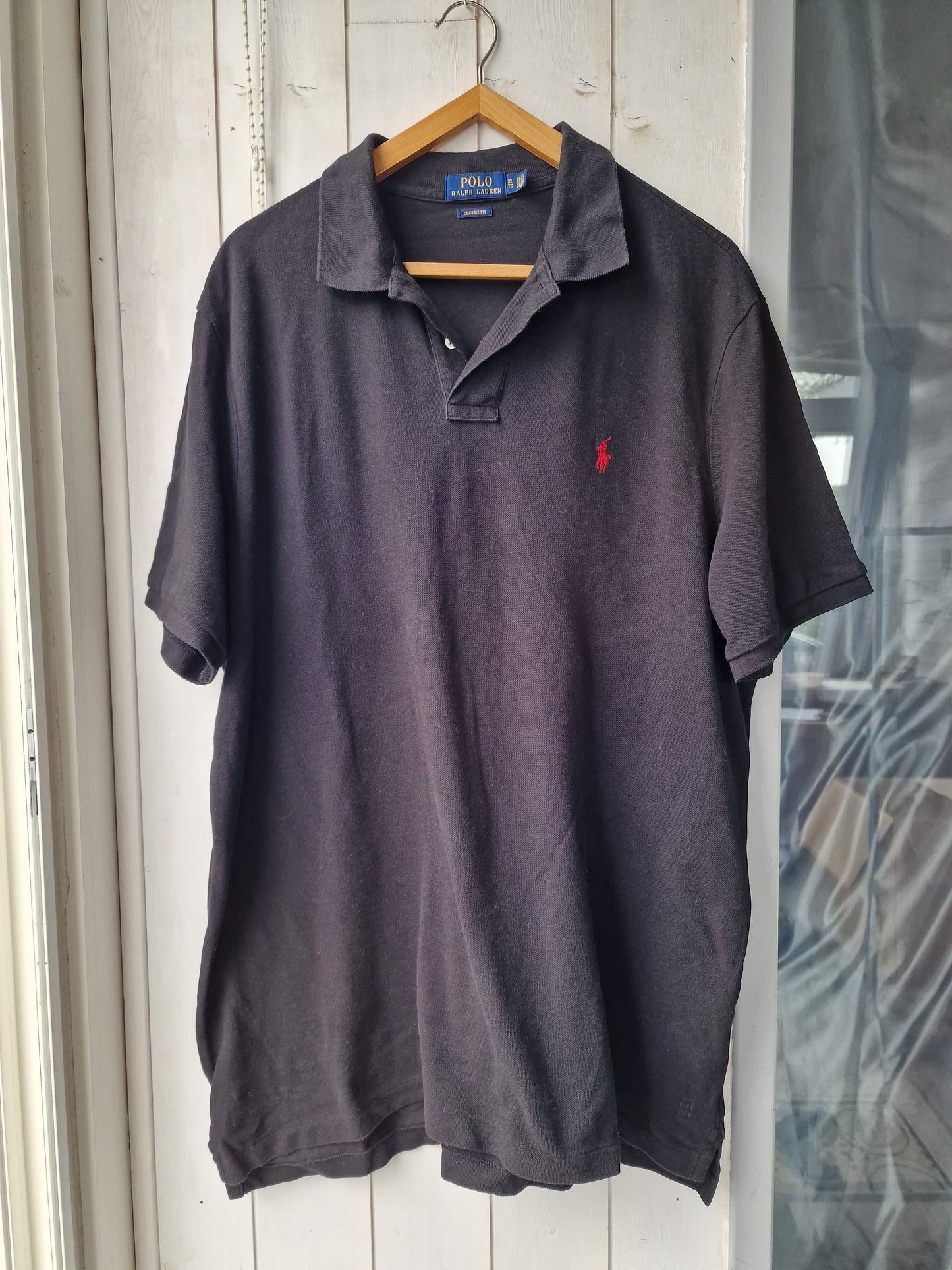 Polo MIXTE noir - XL/42