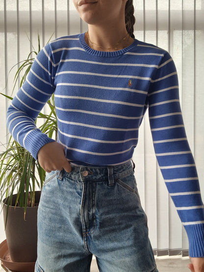 Pull léger à rayures Ralph Lauren - XS/34