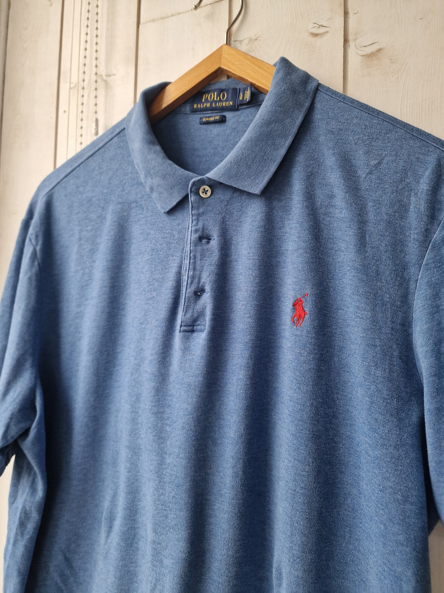 Polo MIXTE bleu - L/40