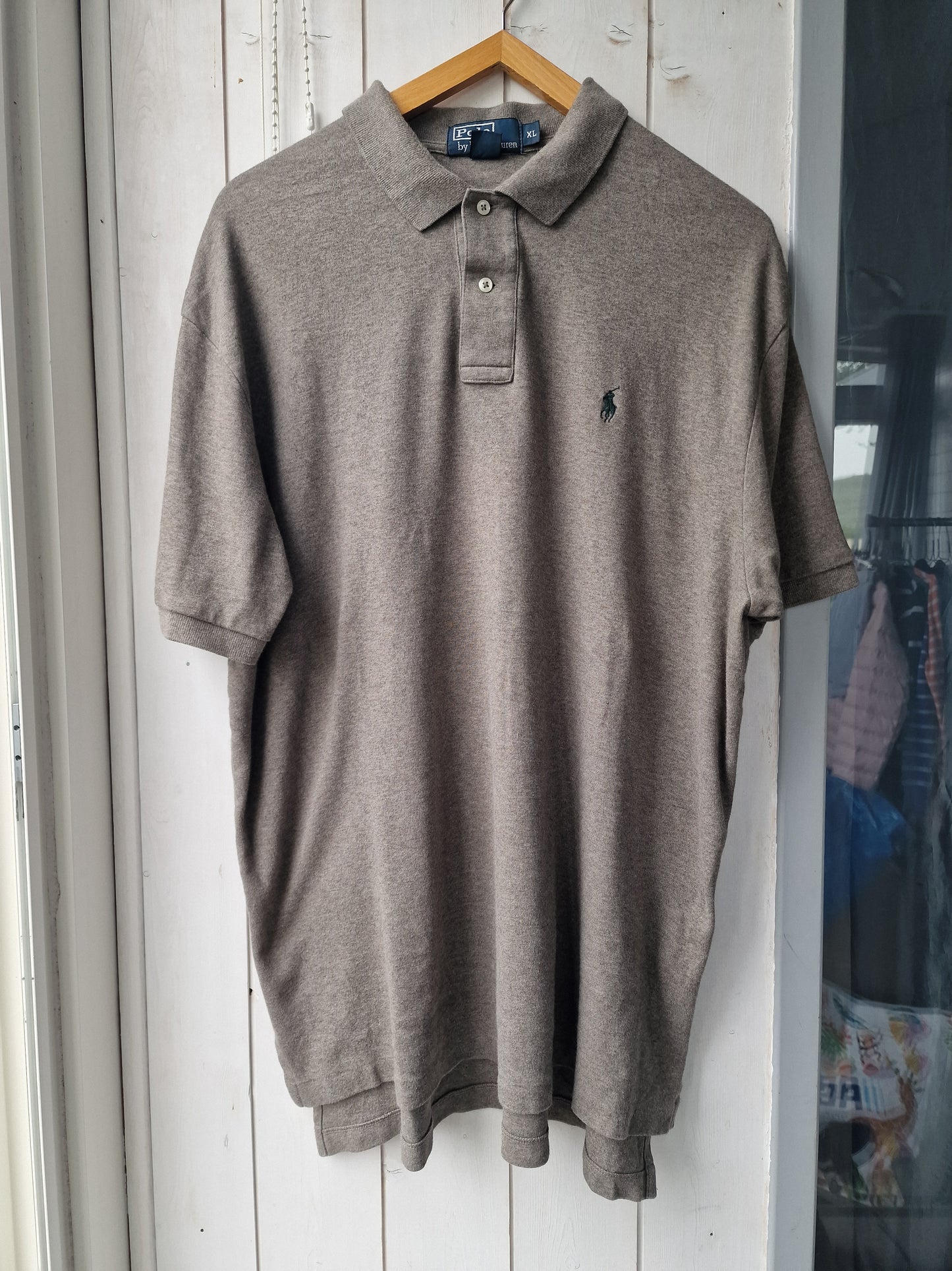 Polo MIXTE gris anthracite - XL/42