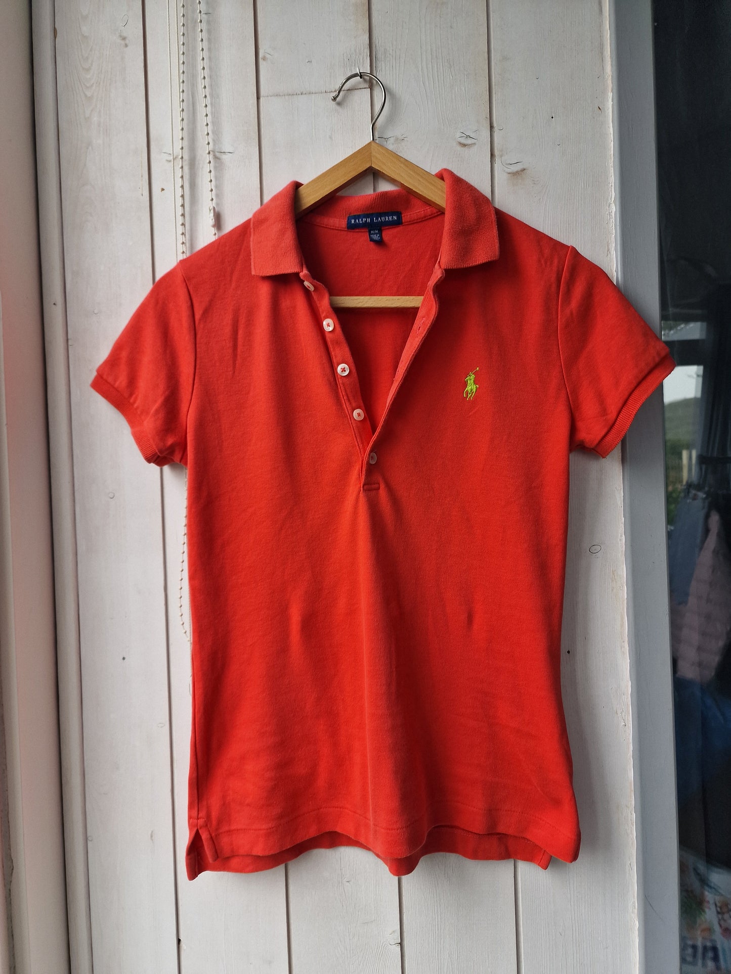 Polo orange silm fit - S/M