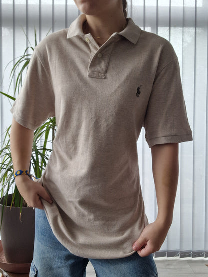 Polo MIXTE beige - L/40