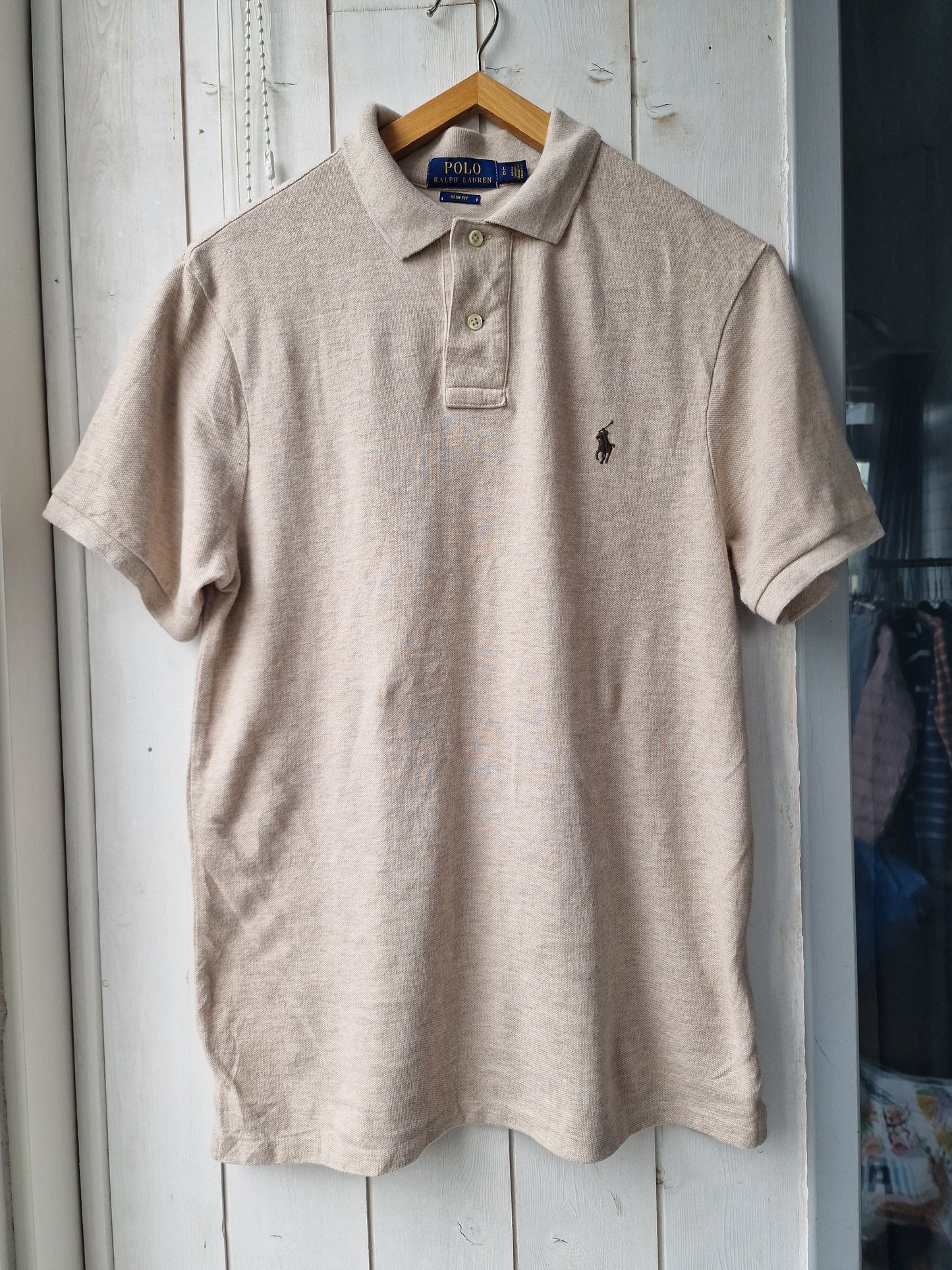 Polo MIXTE beige - L/40