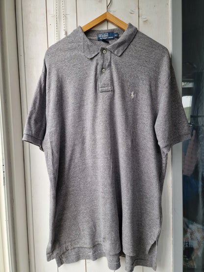 Polo MIXTE gris - XL/42