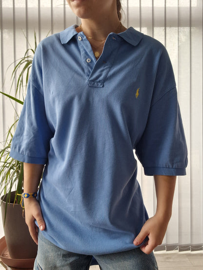 Polo MIXTE Bleu - XL/42