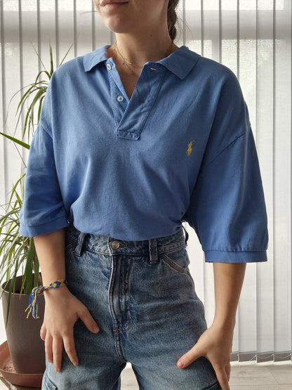 Polo MIXTE Bleu - XL/42