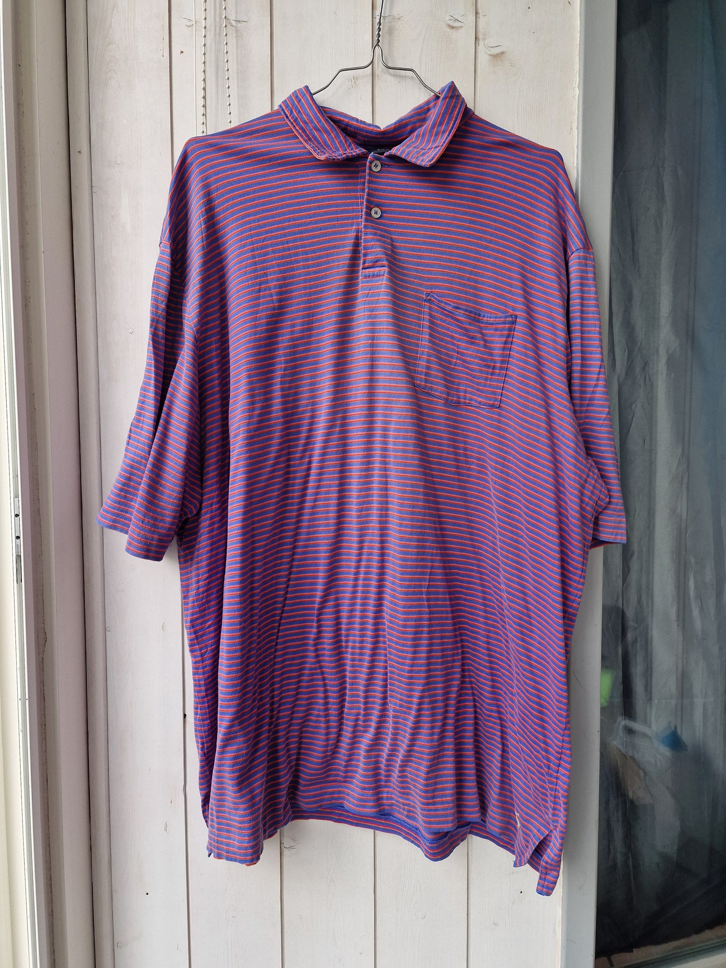 Polo MIXTE léger à rayures Ralph Lauren - XL/42