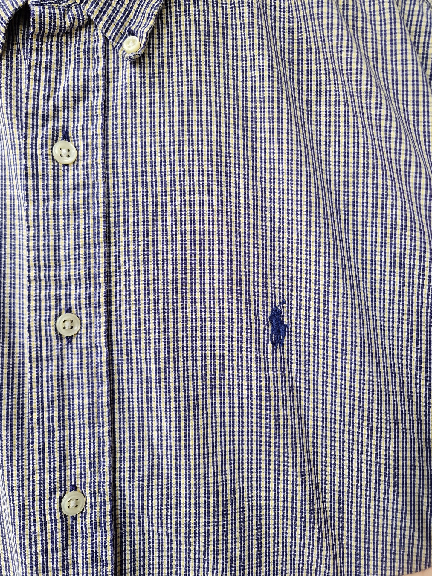 Chemise MIXTE à petits carreaux Ralph Lauren - XL/42