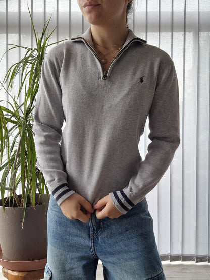 Pull camionneur gris clair - XS/34