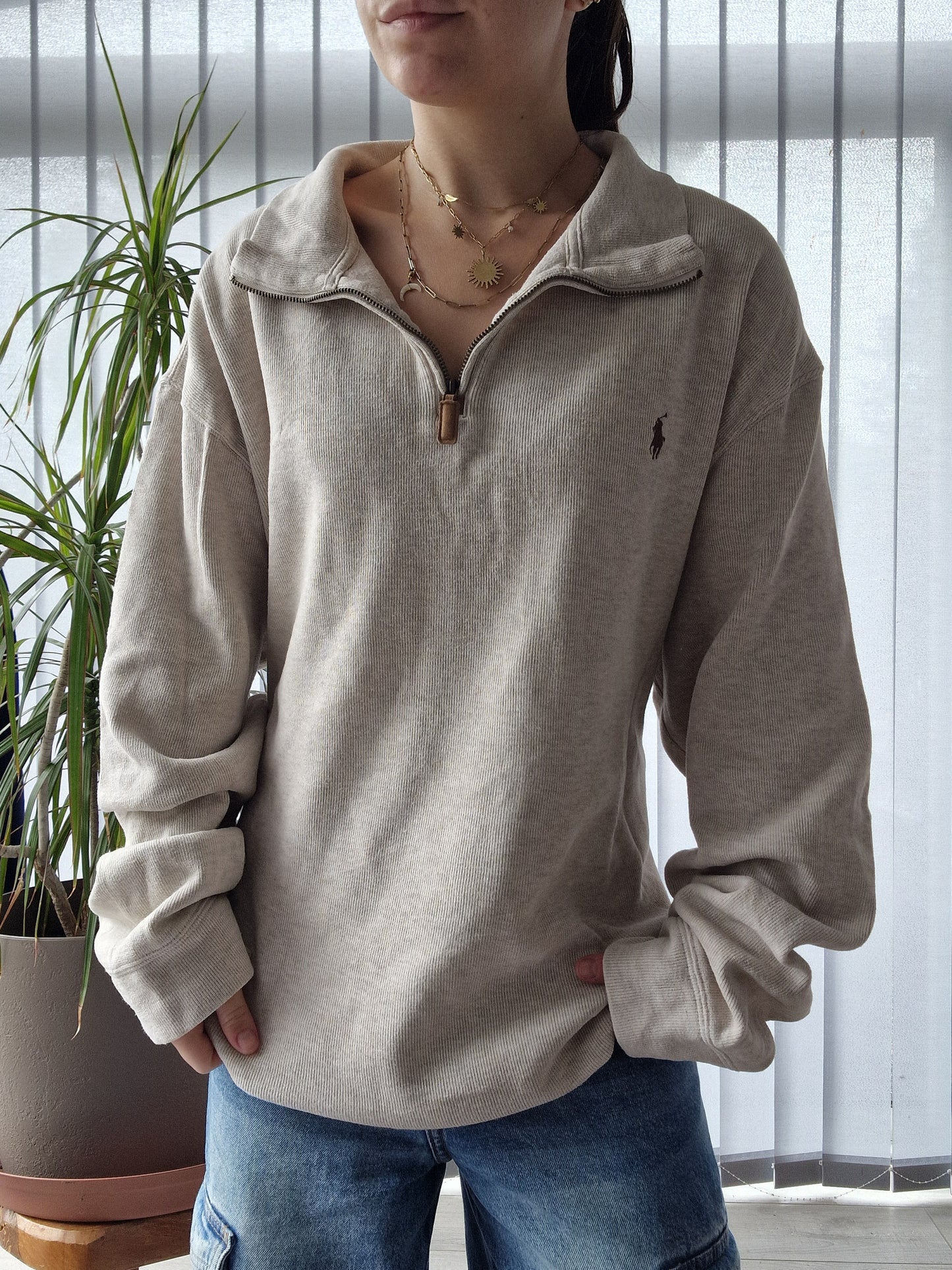 Pull camionneur beige - XXL/44