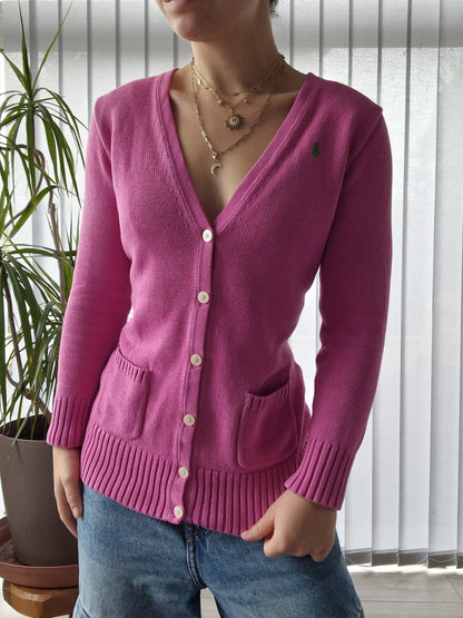 Cardigan rose - XS/34