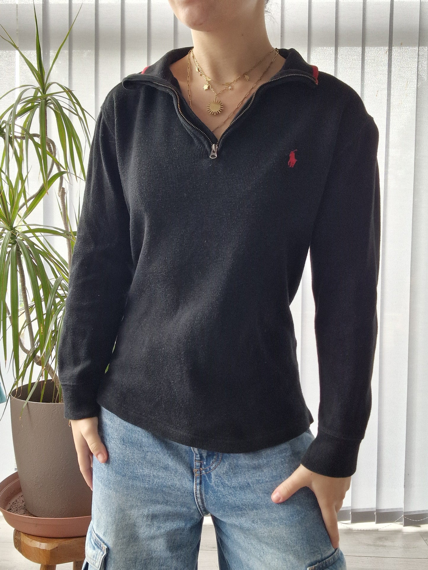 Pull camionneur noir - XS/34