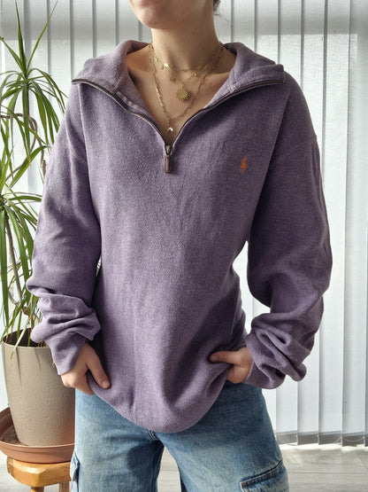 Pull camionneur mauve - XXL/44