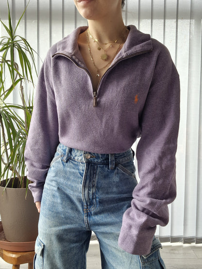 Pull camionneur mauve - XXL/44