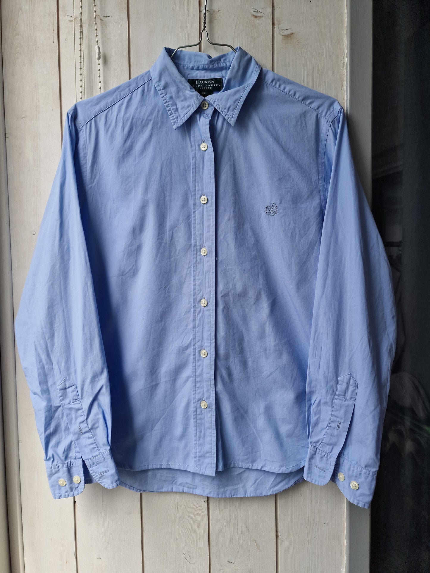 Chemise bleu unie - S/36