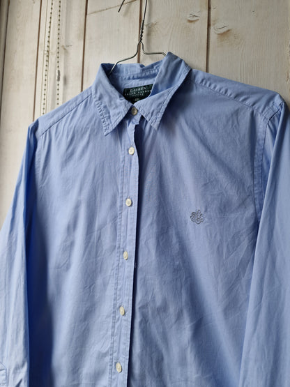 Chemise bleu unie - S/36