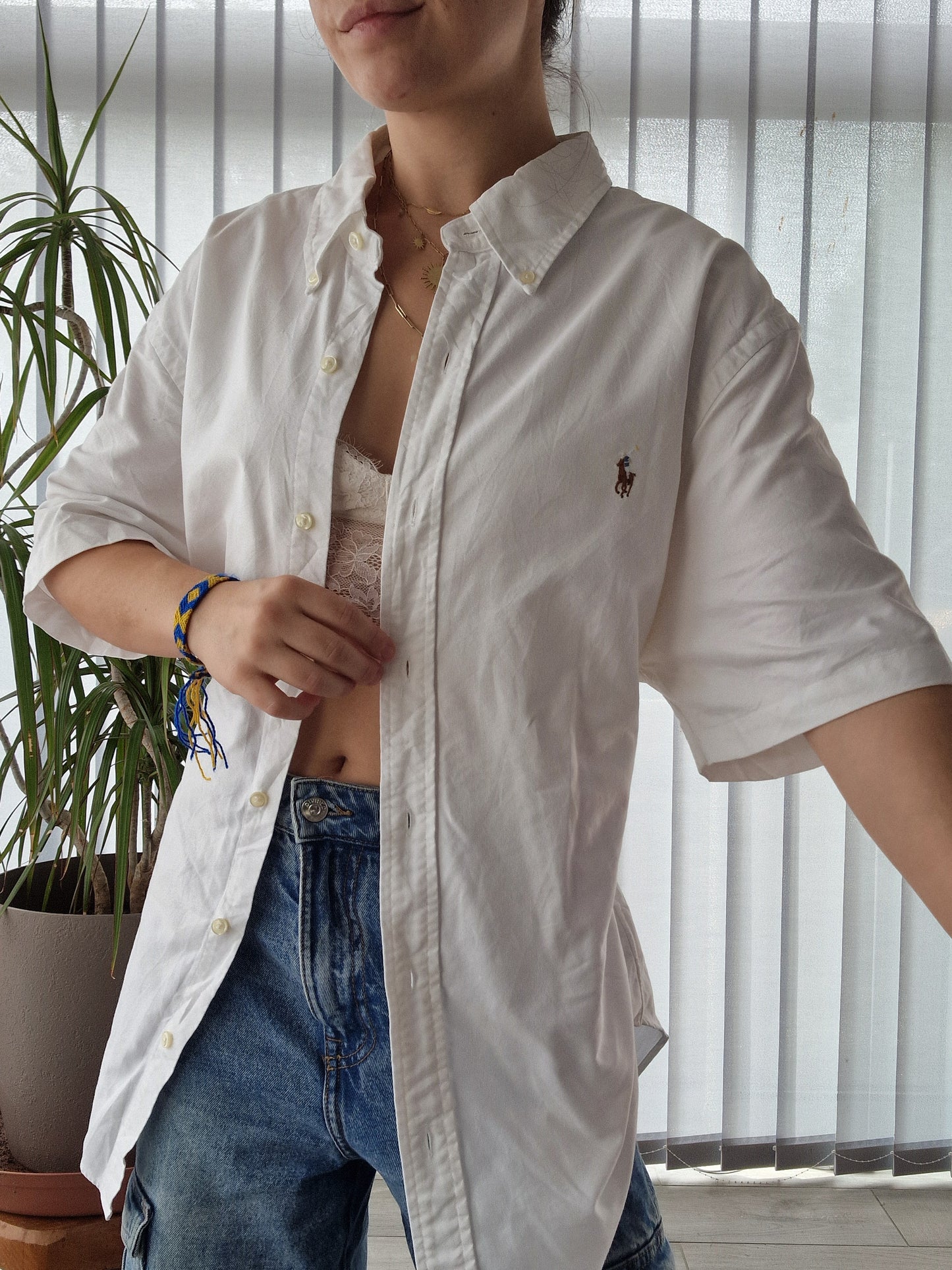 Chemise MIXTE blanche Ralph Lauren - XL/42