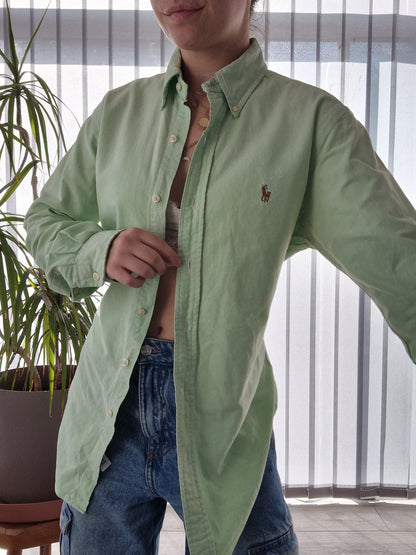 Chemise MIXTE verte - M/L