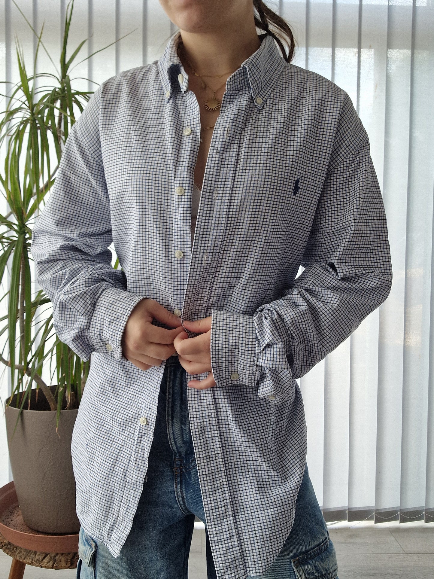 Chemise MIXTE à carreaux - L/40