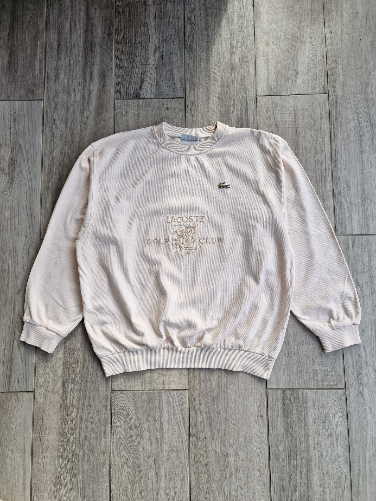 Sweat crème collector brodé des années 80' - XL/42