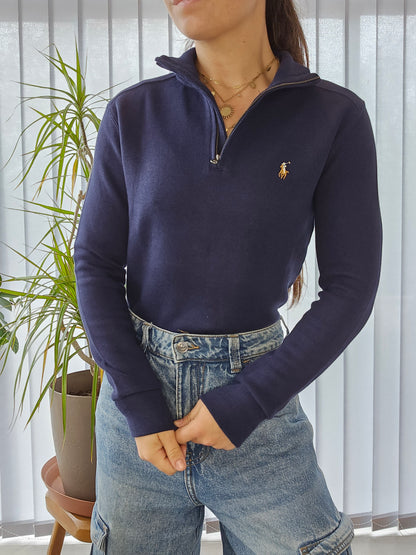 🏷 NEUF : Pull camionneur bleu marine - XS/34