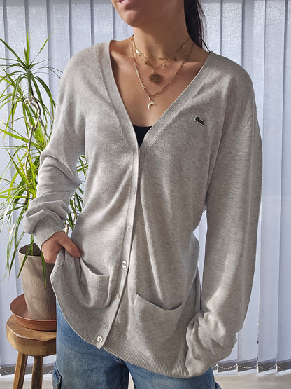 Cardigan léger gris clair - L/XL