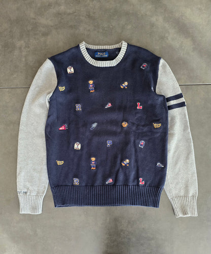 Pull à motifs brodés de la collection polo bear - S/36