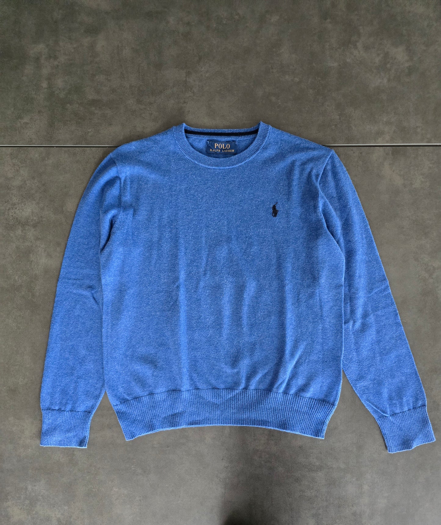 Pull fin bleu - XS/34