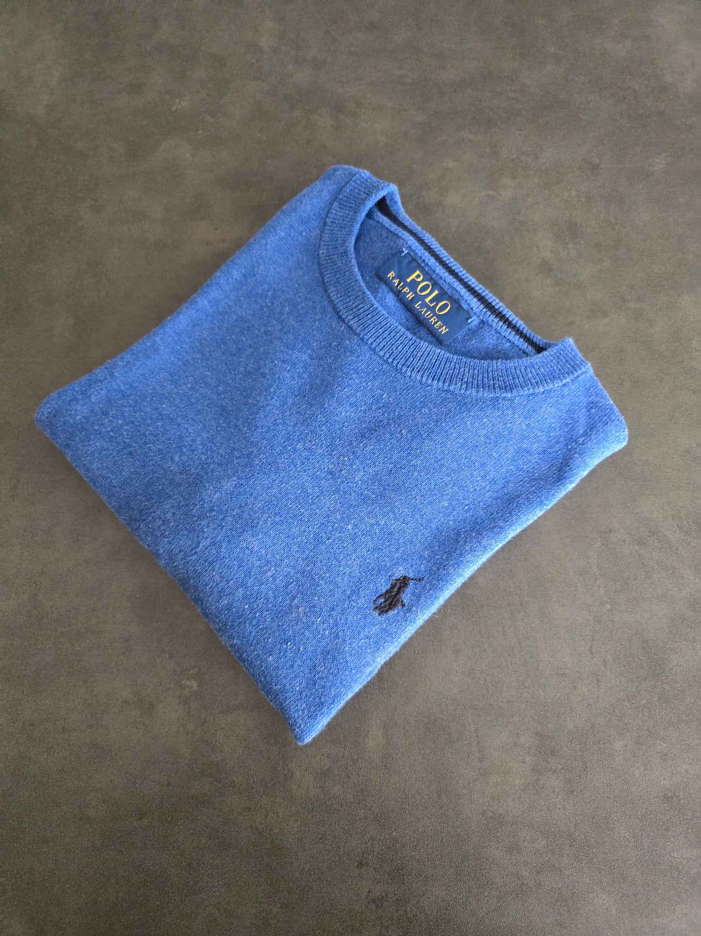 Pull fin bleu - XS/34