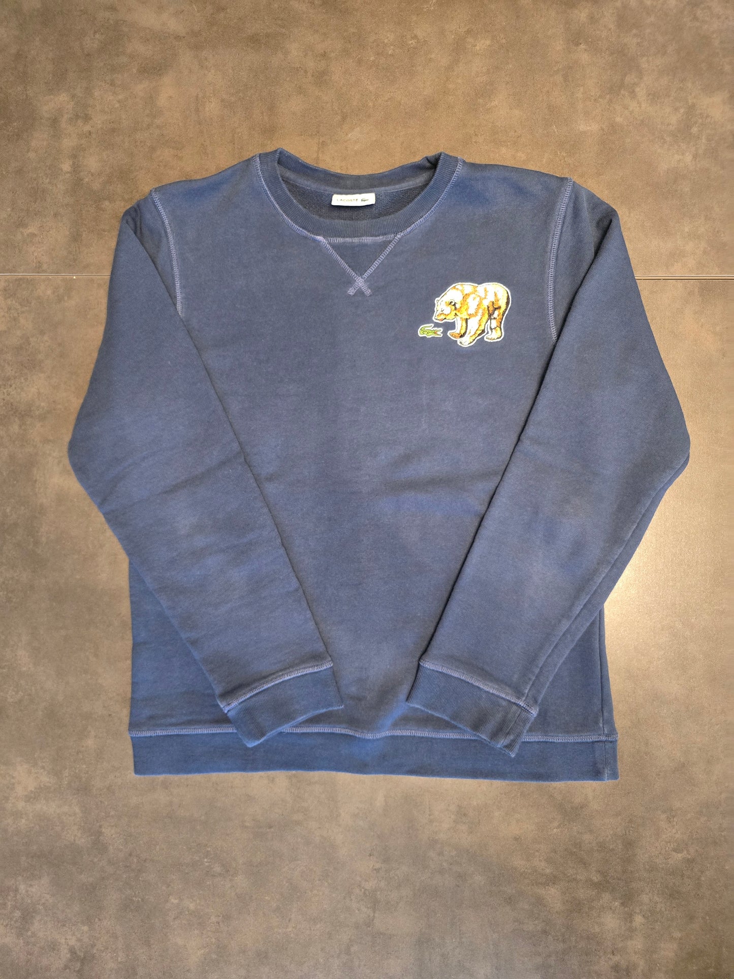 Sweat bleu marine brodé - XS/34