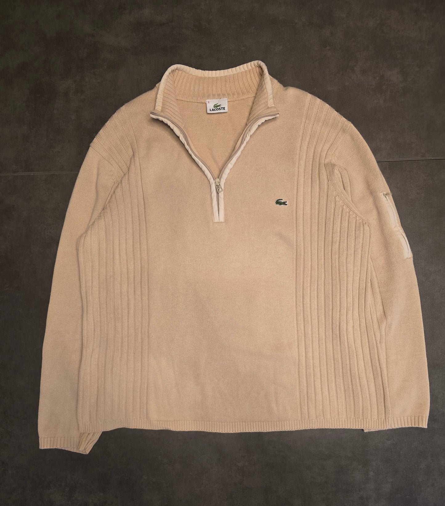 Pull camionneur beige des années 90' - L/40