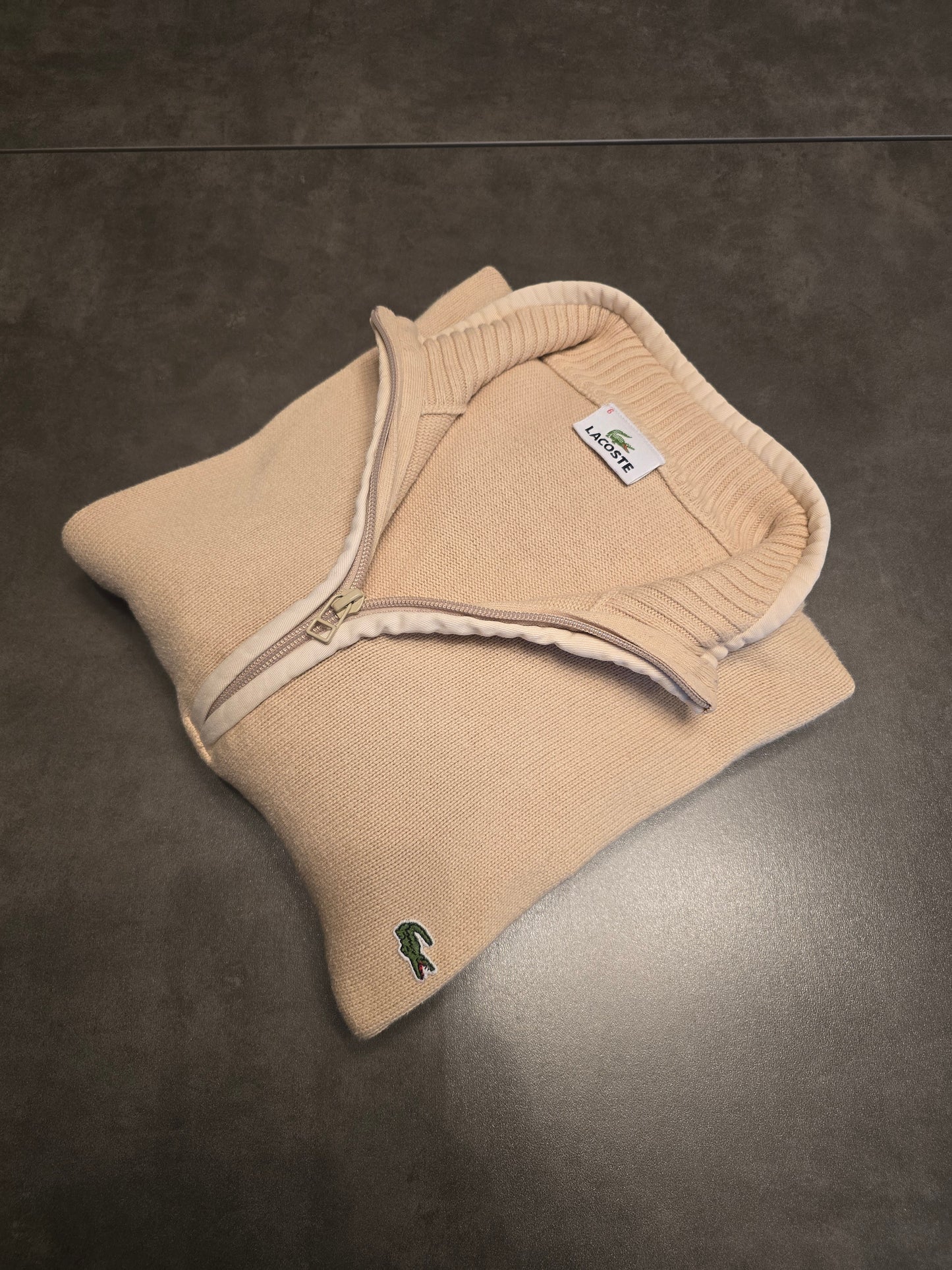 Pull camionneur beige des années 90' - L/40