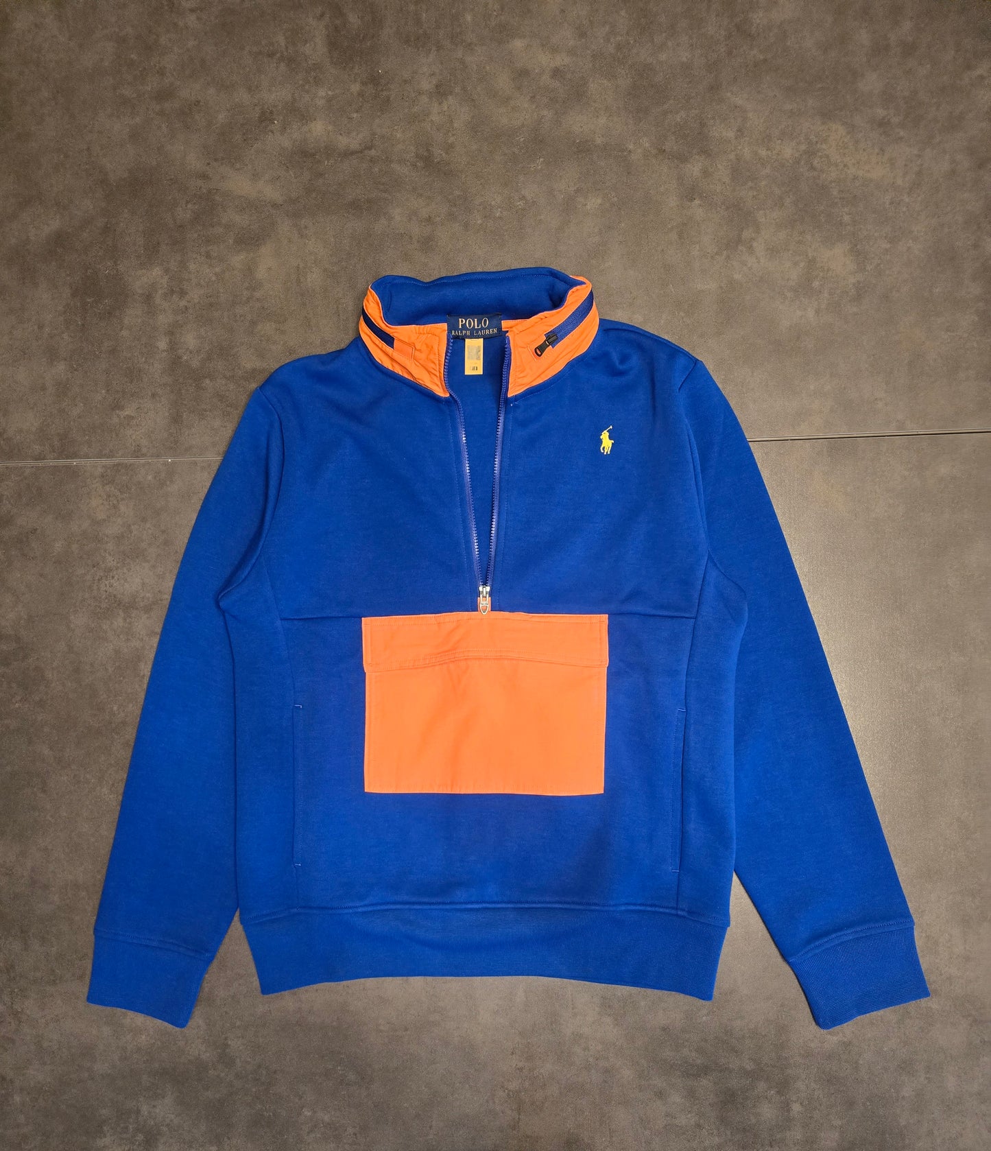 Sweat half zip bleu - XS/S