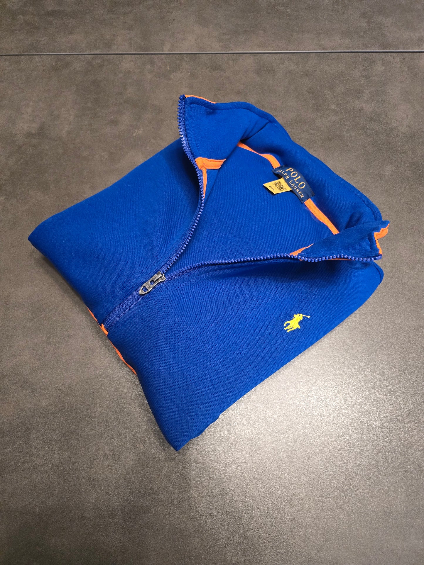 Sweat half zip bleu - XS/S