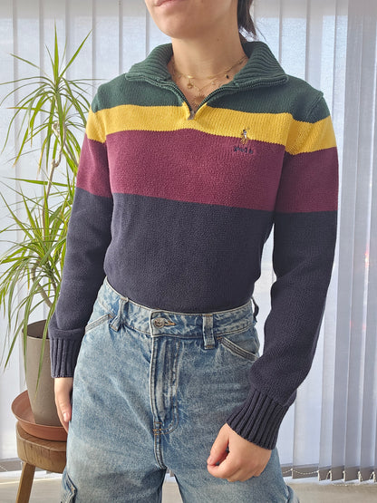 Pull camionneur en maille épaisse - XS/34