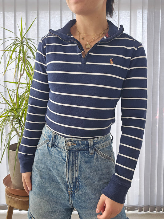 Pull camionneur marinière - XS/34