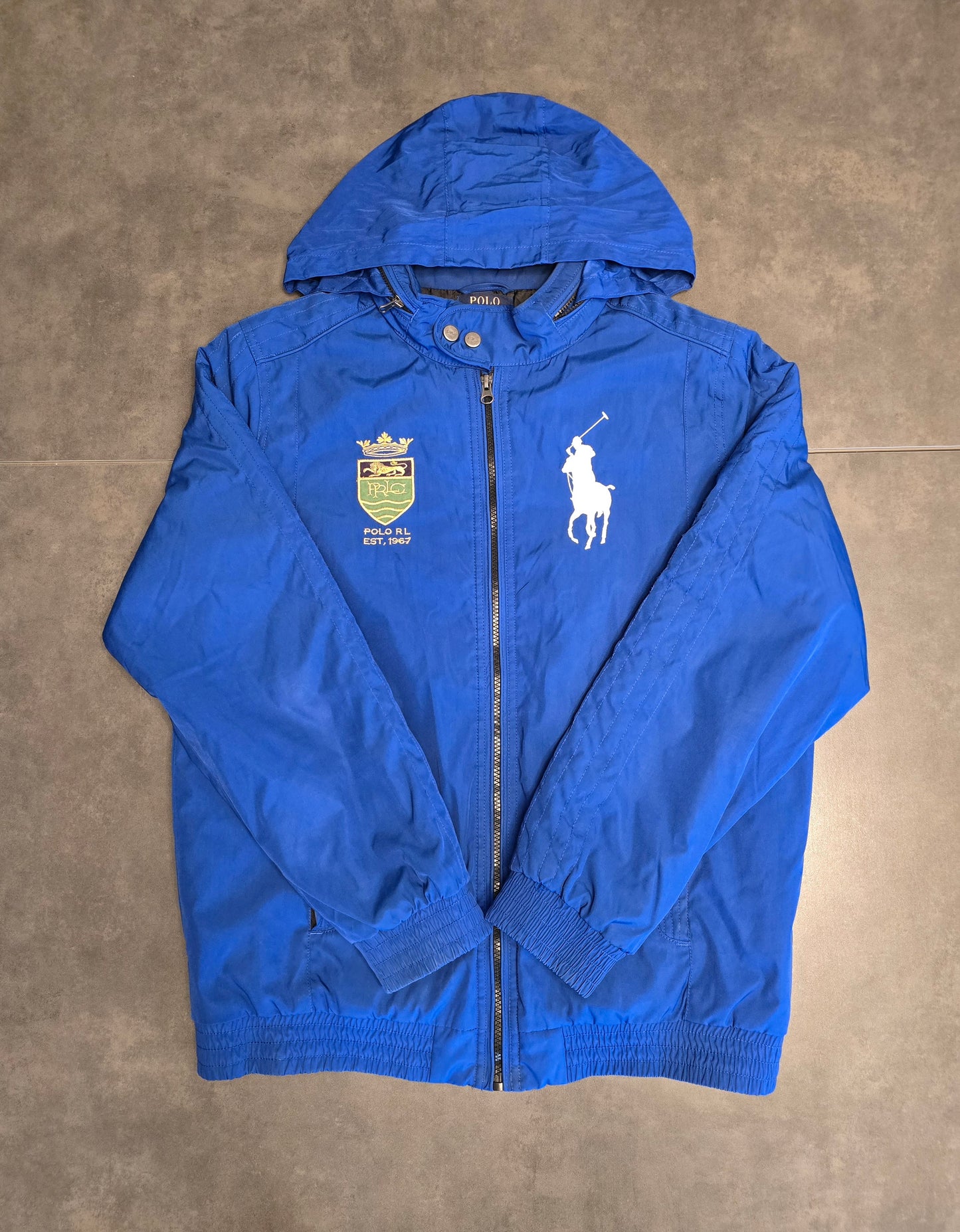 Veste à capuche bleu - S/M