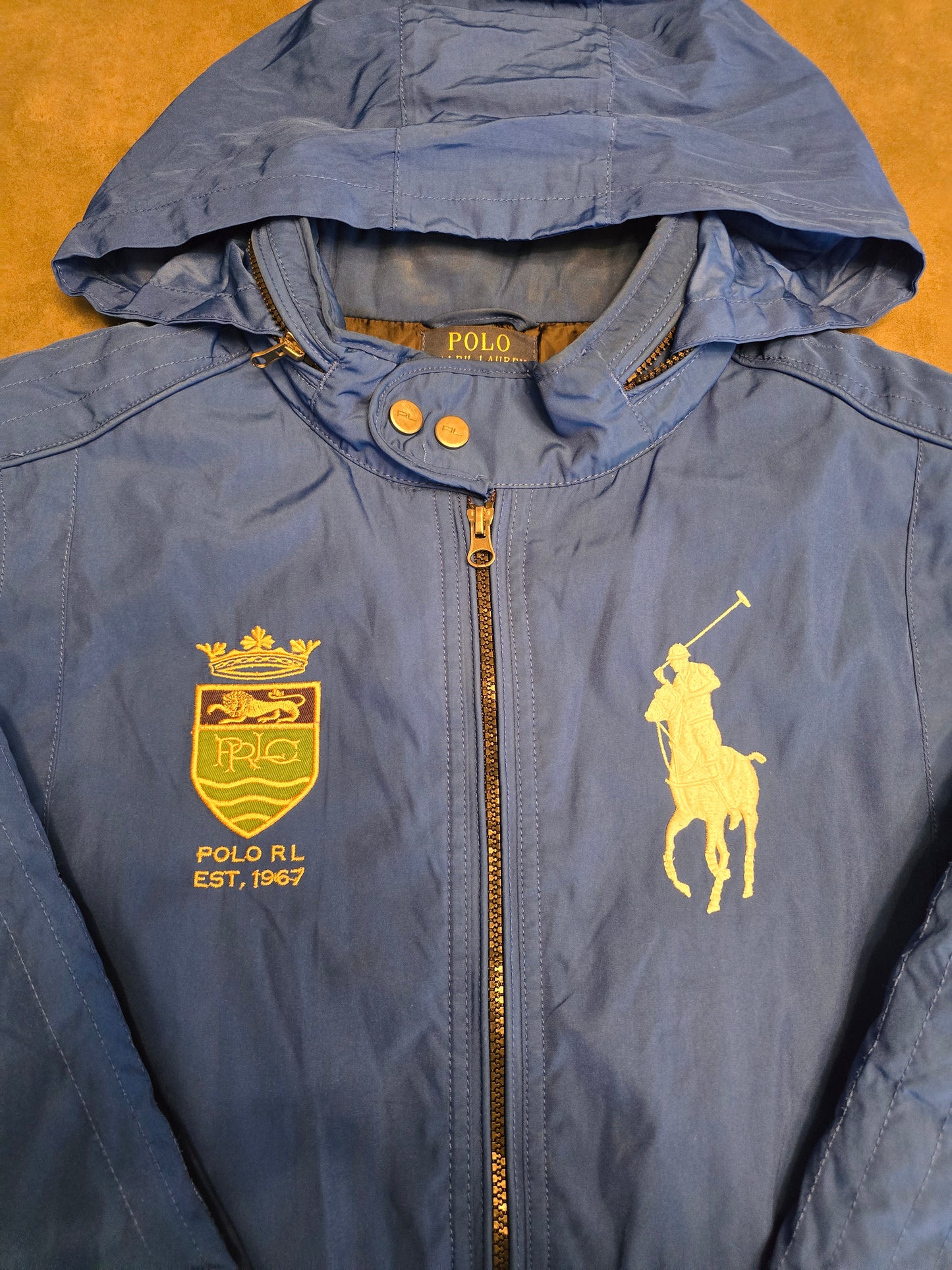 Veste à capuche bleu - S/M